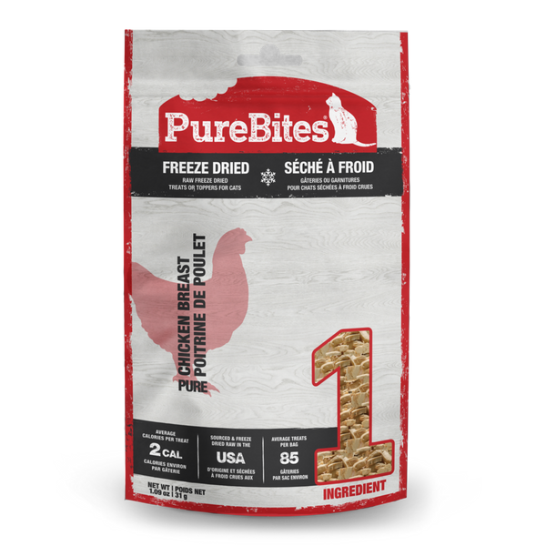 PureBites Freeze Dried Chicken Breast Cat Treats