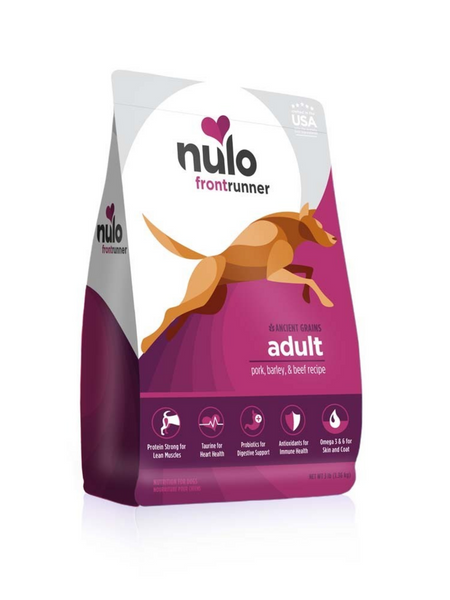 Nulo Frontrunner Adult Dog Pork, Barley & Beef