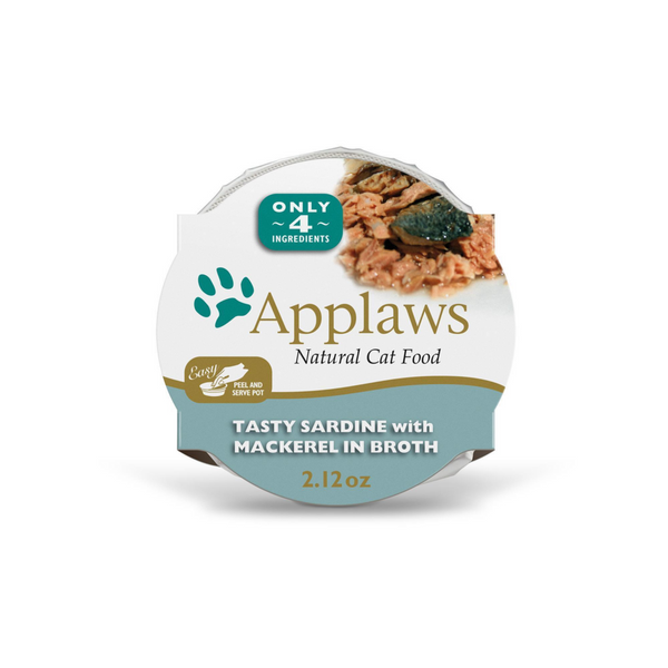 Applaws Natural Sardine with Mackerel in Broth Can Cat Food