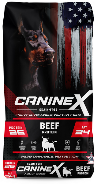 CanineX Grain Free Beef Dry Dog Food