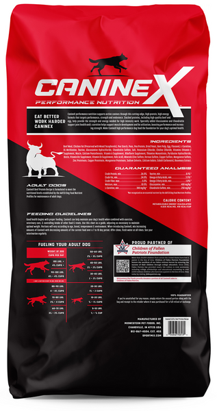 CanineX Grain Free Beef Dry Dog Food
