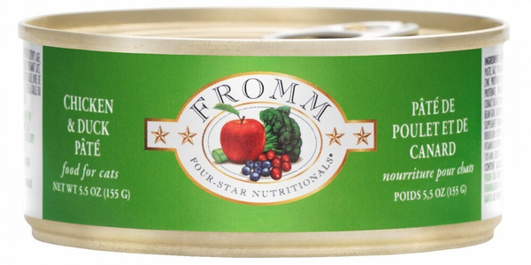 Fromm Four Star Duck & Chicken Pate Cat Food