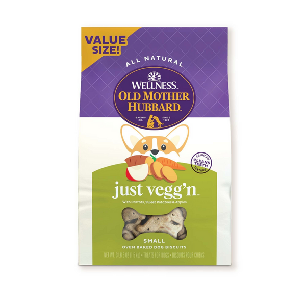 Old Mother Hubbard Crunchy Classic Natural Just Veg'N Biscuits Dog Treats