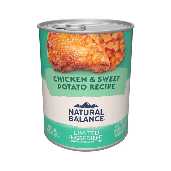Natural Balance Limited Ingredient Wet Dog Food, Chicken & Sweet Potato Recipe