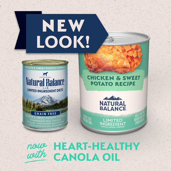 Natural Balance Limited Ingredient Wet Dog Food, Chicken & Sweet Potato Recipe