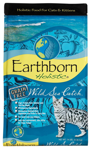 Earthborn Holistic Wild Sea Catch Grain Free Natural Cat Food