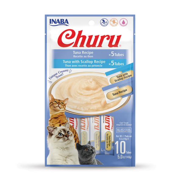 Inaba Churu Tuna Puree Cat Treats Variety Pack