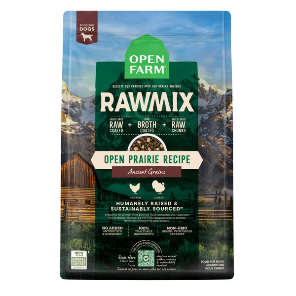 Open Farm RawMix Open Prairie with Ancient Grains Dry Dog Food