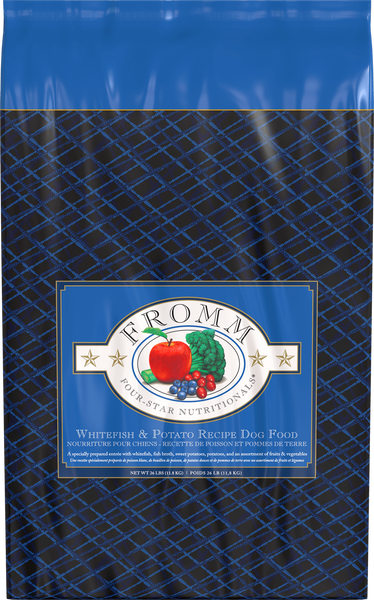 Fromm Four Star Whitefish & Potato Recipe Dry Dog Food