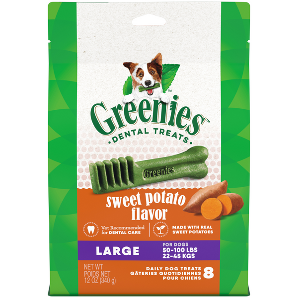 Greenies Dental Bone Sweet Potato Large