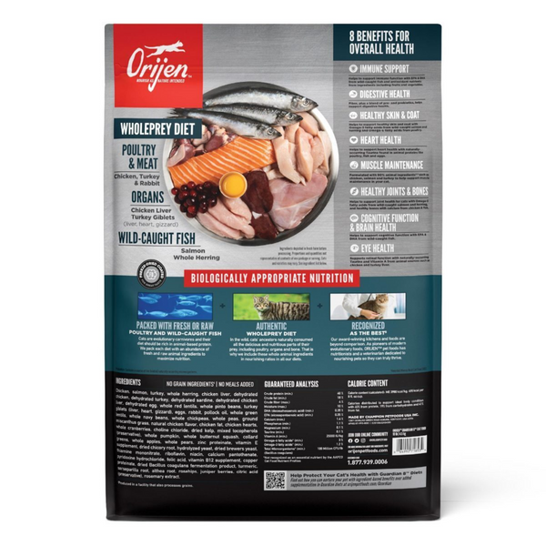ORIJEN Guardian 8 Recipe Adult Cat Food