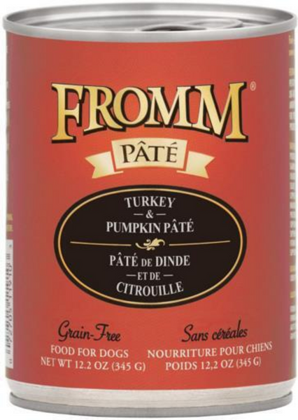 Fromm Turkey & Pumpkin Pate Grain Free Canned Dog Food
