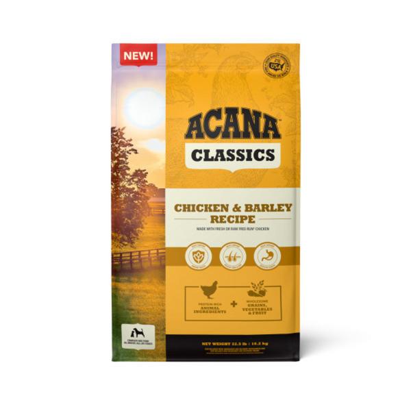 ACANA Classics Chicken and Barley Recipe, Dry Dog Food