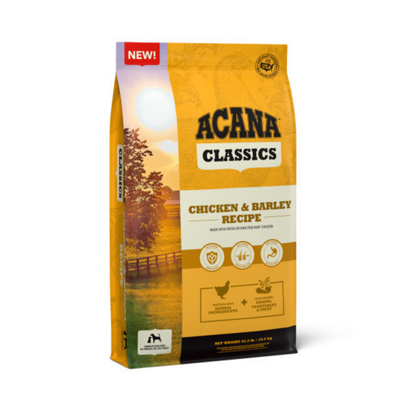 ACANA Classics Chicken and Barley Recipe, Dry Dog Food