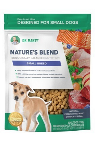 Dr. Marty Nature's Blend Small Breed Freeze Dried Raw Dog Food