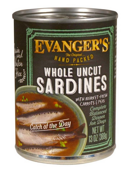Evanger's Hand Packed Grain Free Catch of the Day Canned Dog Food
