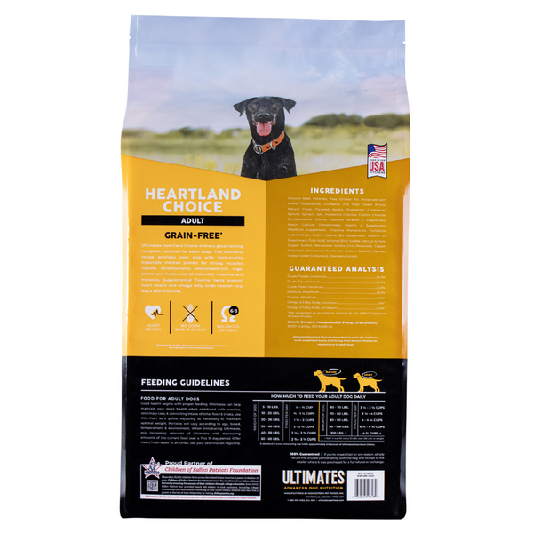Ultimates Heartland Choice Chicken & Potato Grain Free Dry Dog Food
