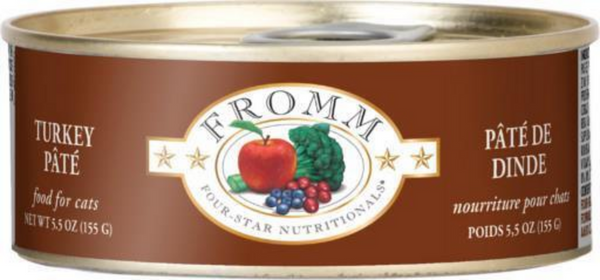 Fromm Four Star Turkey Pate Canned Cat Food
