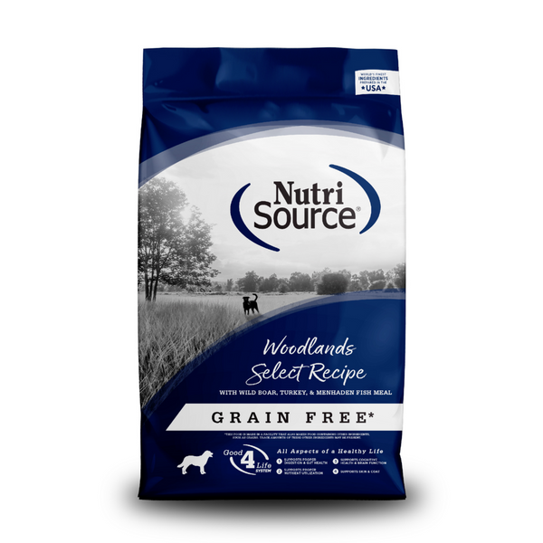 NutriSource Grain Free Woodlands Dry Dog Food