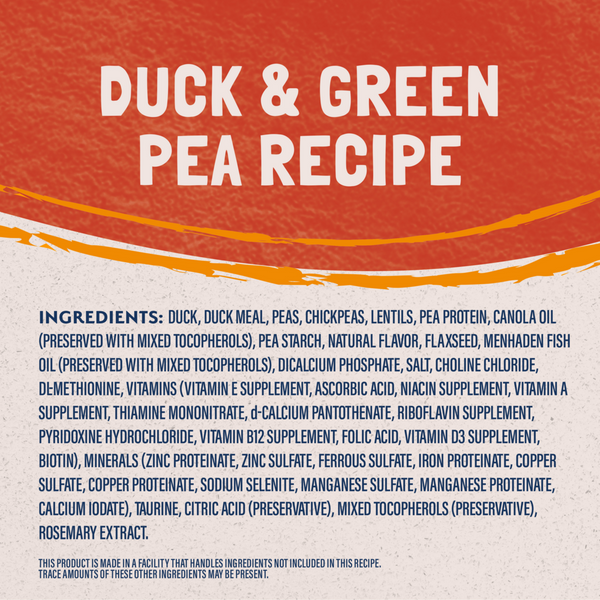 Natural Balance Limited Ingredient Reserve Grain Free Dry Cat Food, Duck & Green Pea Recipe