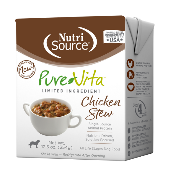 PureVita Chicken Stew Dog Food