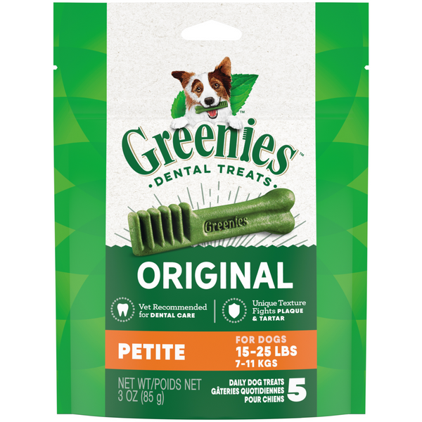 Greenies Original Dental Dog Chews Petite