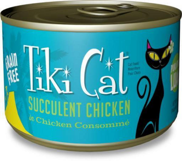 Tiki Cat Luau Succulent Chicken Canned Wet Cat Food