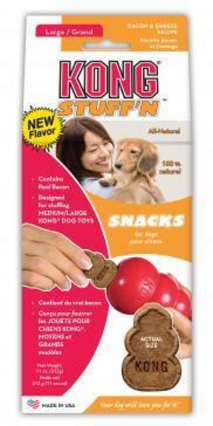 Kong Snacks Bacon & Cheddar Dog Treats