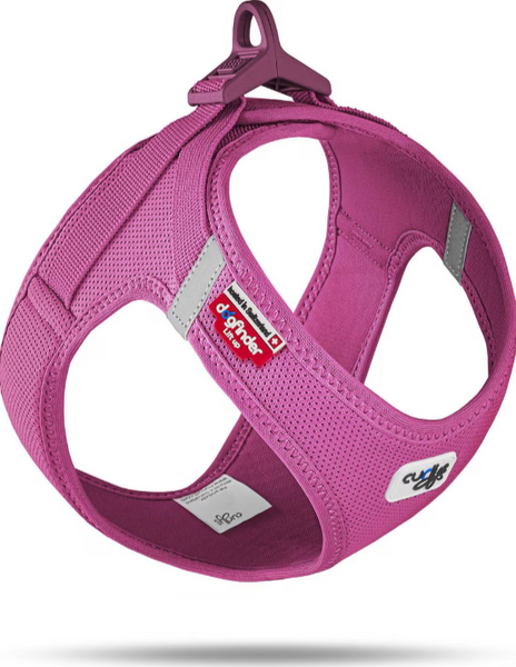 Curli Vest Harness curli Clasp Air-Mesh Fuchsia