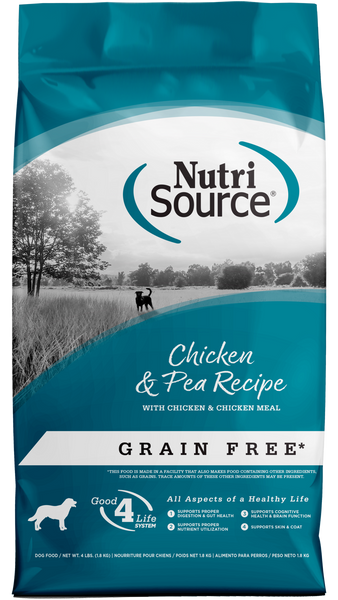 Nutrisource Grain Free Chicken & Pea Dog Food