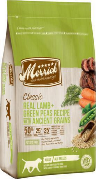 Merrick Healthy Grains Lamb and Brown Rice Adult Dry Dog Food