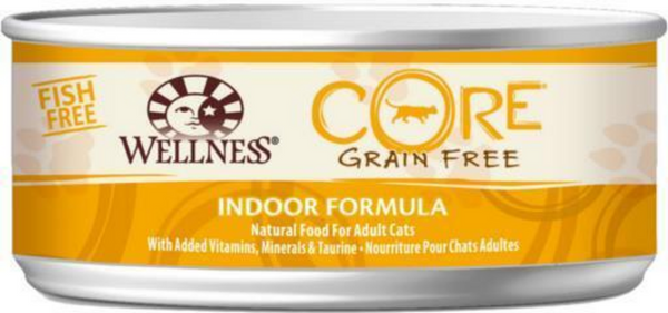 Wellness CORE Natural Grain Free Indoor Chicken and Chicken Liver Smooth Pate Wet Canned Cat Food