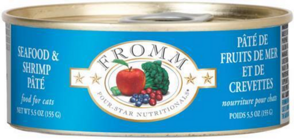 Fromm Four Star Seafood & Shrimp Pate Canned Cat Food