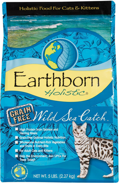 Earthborn Holistic Wild Sea Catch Grain Free Natural Cat Food