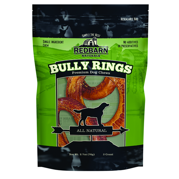 Redbarn Naturals Bully Rings Dog Treats