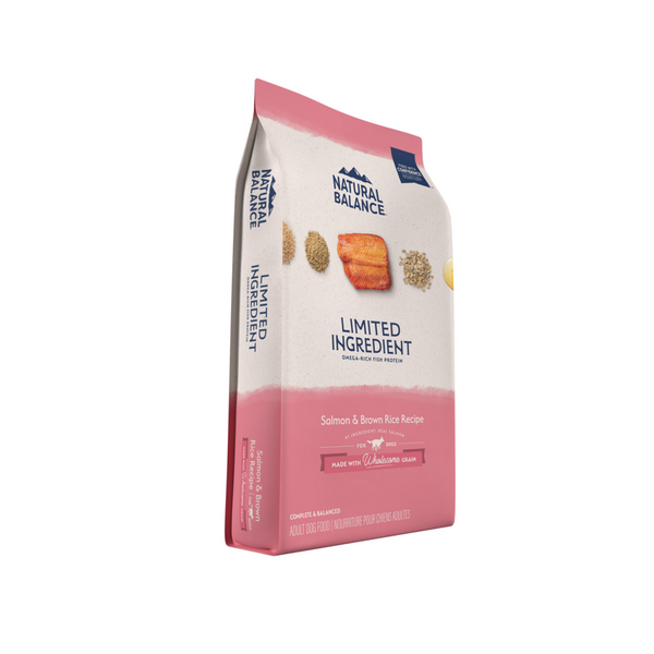 Natural Balance Limited Ingredient Dry Dog Food, Salmon & Brown Rice Recipe