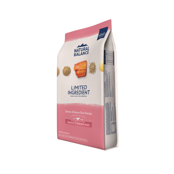 Natural Balance Limited Ingredient Dry Dog Food, Salmon & Brown Rice Recipe