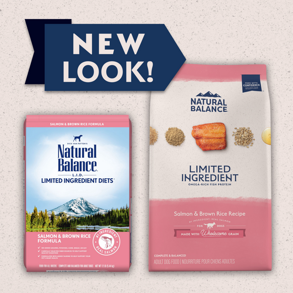 Natural Balance Limited Ingredient Dry Dog Food, Salmon & Brown Rice Recipe
