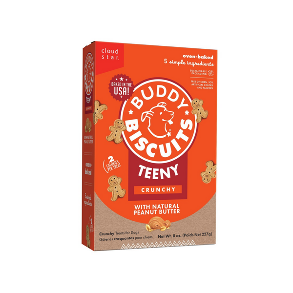 Buddy Biscuits Teeny Peanut Butter Dog Treats
