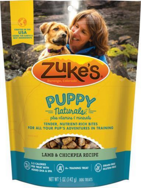 Zukes Puppy Naturals Grain Free Lamb Dog Treats