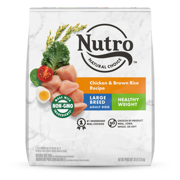 Nutro Wholesome Essentials Healthy Weight Large Breed Adult Farm-Raised Chicken, Rice & Sweet Potato Dry Dog Food