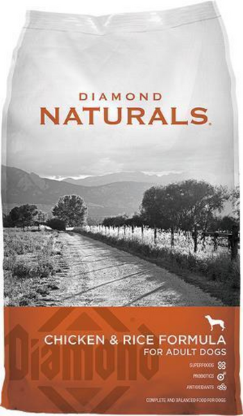 Diamond Naturals Chicken & Rice Formula All Life Stages Dry Dog Food