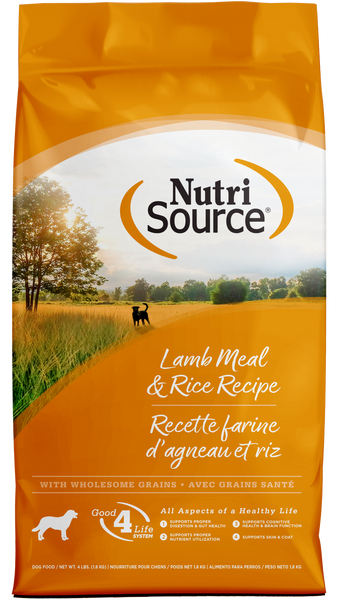NutriSource Lamb Meal & Rice Dry Dog Food