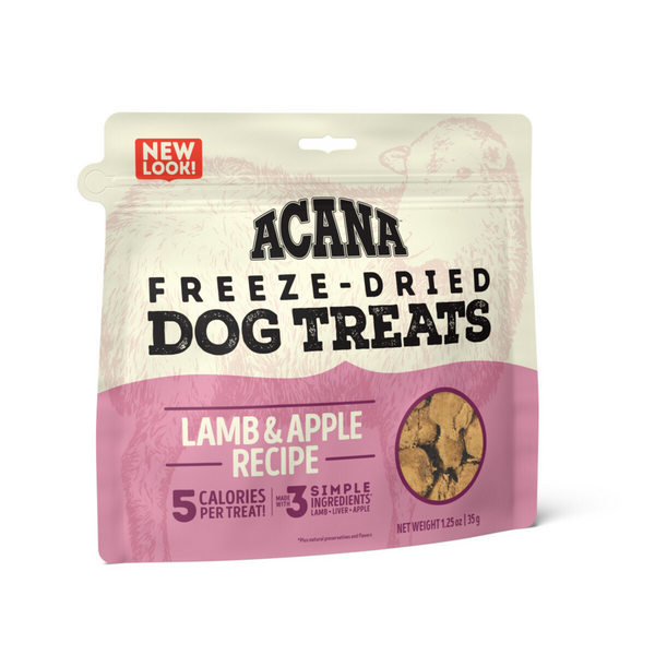 ACANA Singles Freeze Dried Dog Treats Grain Free Lamb & Apple Recipe