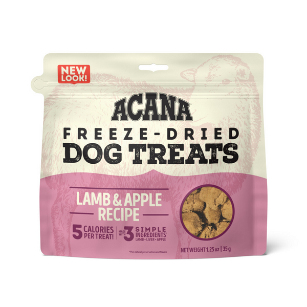 Acana Singles Freeze Dried Dog Treats Grain Free Lamb & Apple Recipe