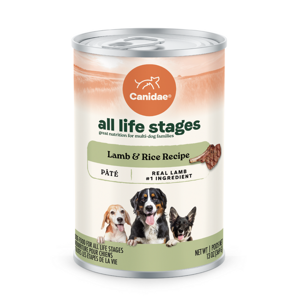 Canidae All Life Stages Wet Dog Food, Lamb & Rice Recipe