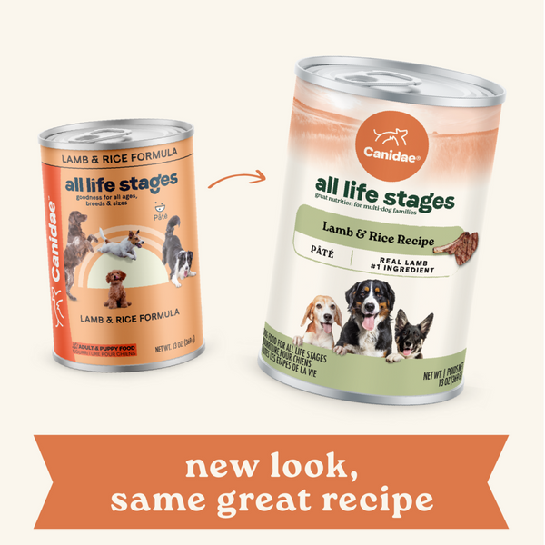 Canidae All Life Stages Wet Dog Food, Lamb & Rice Recipe