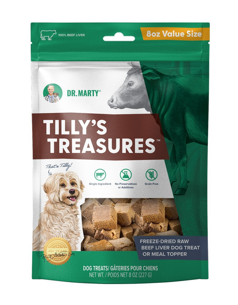 Dr. Marty Tilly's Treasures Beef Liver Dog Treat