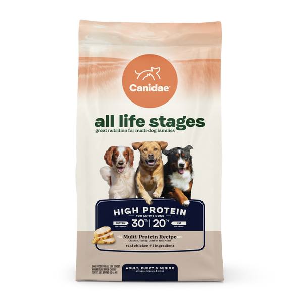 Canidae All Life Stages Dry Dog Food, High Protein Multi-Protein Recipe