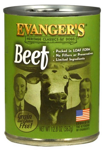 Evanger's 100% Beef Classic Canned Dog Food